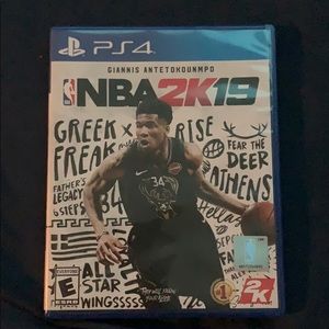 NBA 2k19 PS4 game